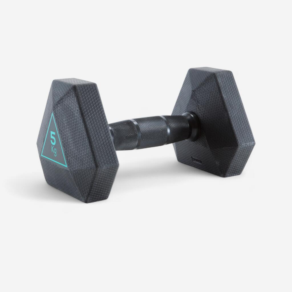 HALTERE 5KG HEX DUMBBELL